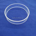 Frosted Transparent Clear Quartz Glass Products Ring