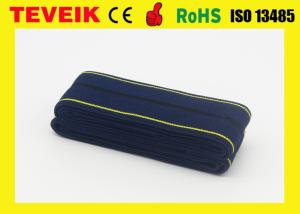 China Fetal monitors belt reusable polyester blue ctg abdominal belt factory