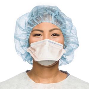 China Fabric Bouffant Clip Disposable Surgical Caps White Blue Color Protective Dust Proof For Adult factory