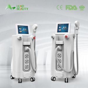 China Fast treatment 808nm diode laser hair removal machine with 12*20mm spot factory