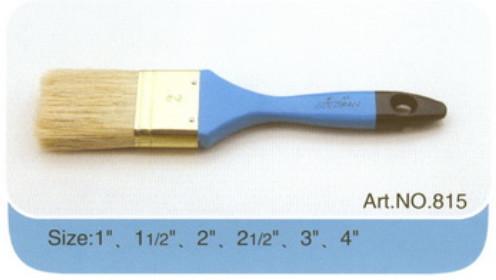 High quality chinese factory wooden handle pure bristle paint brush 2" 3" 4" No
