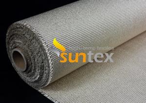 China High Temperature Resistance Fire Proof 96% Sio2 High Silica Fabric factory