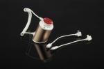 COMER anti-shoplifting Security mobile cable lock magnetic holders with alarm