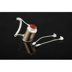 COMER hand phone alarm security desktop stands with charging security locking