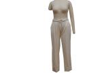 Broad Leg Women'S Business Casual Pants , Elegant Women'S Poplin Pants
