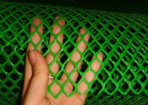 China 20mmx20mm Iso9001 Certificate Green Plastic Mesh 0.1cm Apeture factory