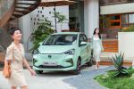 Four Wheel EV Hatchback Electric Vehichle Family Sedan Battery Car 55 KW