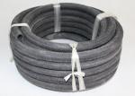 Outer Fiber Braided Rubber Air Hose , Black Retractable Air Hose