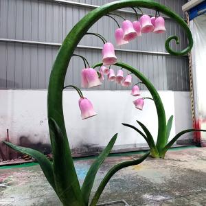 China Amusement Park Animatronic Plant Model Customized For Decoration factory