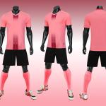 Optional Color Plain Soccer Jersey Premium Fabric Breathable Football Dress Full