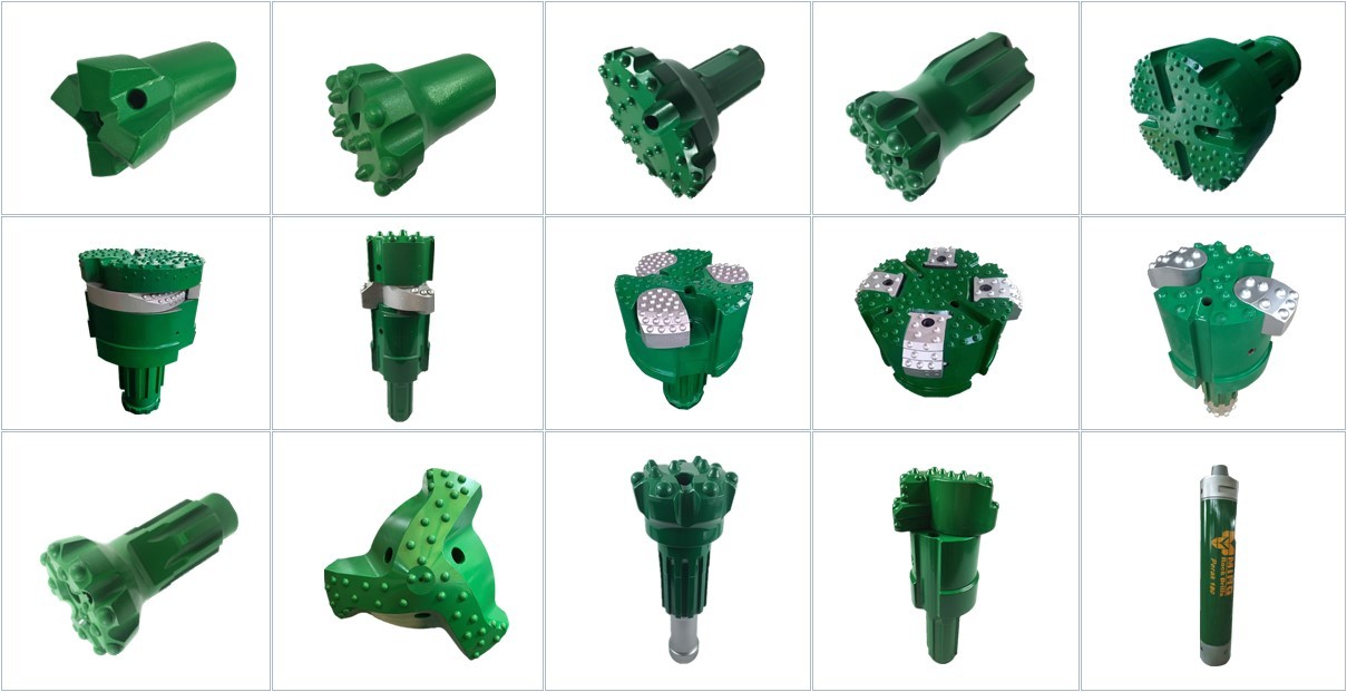 32mm Top Hammer Tapered Button Bits 7 11 12 Degree For Blasting