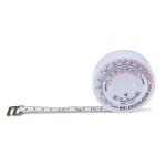 150cm Retractable BMI Body Mass Tape Measure For Body Fitness Weight Loss