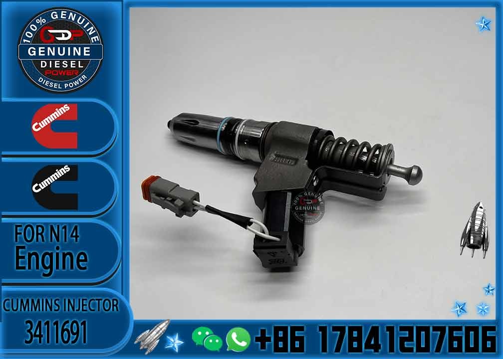 3411759 Diesel Fuel Injector N14 Common Rail Injector 3411766 3411691 3411767
