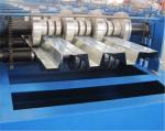 Galvanized Floor Deck Roll Forming Machine 380v 220v 440v 10 Years Lifetime