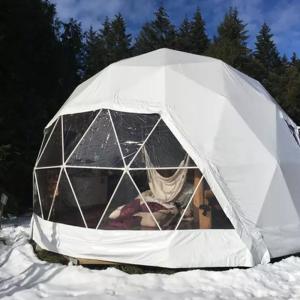 China Hotel Decoration Inflatable Round Dome Tent Prefab Geodesic factory