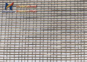China Coated Laminated Glass Wire Mesh 0.8mm Decorative Metal Mesh Screen factory