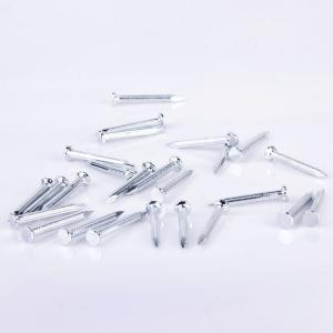 China Length 25mm Masonry Concrete Nails Grooved Shank Flat Head With Magnetic factory