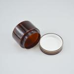 Amber PET Plastic Pill Bottle for Medicine Capsules and Supplements Customized