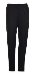 China Kintting Fabric Ladies Slim Fit Trousers Single Color Environmental Friendly factory