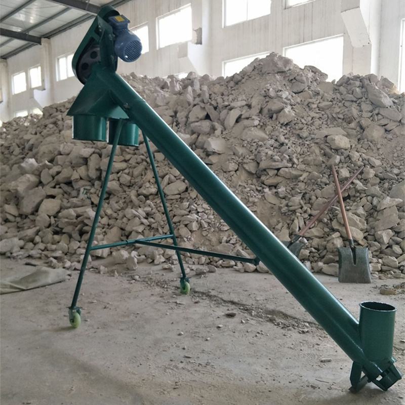OEM Custom Small Grain Worm Screw Conveyor Auger Conveying Machine