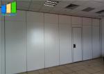 Floor To Ceiling Collapsible White Color Folding Acoustic Partition Walls