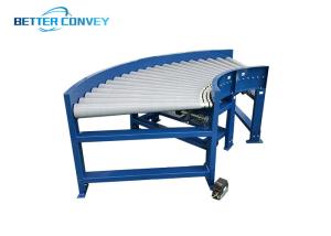 China Stainless Steel Motorized Flexible Roller Conveyor factory