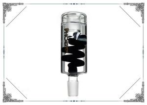China Freezable Coil Glass Ashcatchers With Glycerin 14mm 18mm Male Ashcatches factory