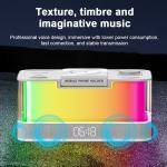 Colorful Lights Wireless Charger for iPhone iWatch and AirPods with Bluetooth