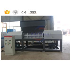 High Speed Plastic Waste Shredding Machine With Moved Blades Structure