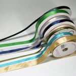 Elegant Polyester Ribbon OEKO-TEX 100 White Poly Ribbon For Home Textile