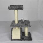 Mildew Proof Cat Climbing Frame Double Jump Platform Sword Hemp Rope Pillar Wear