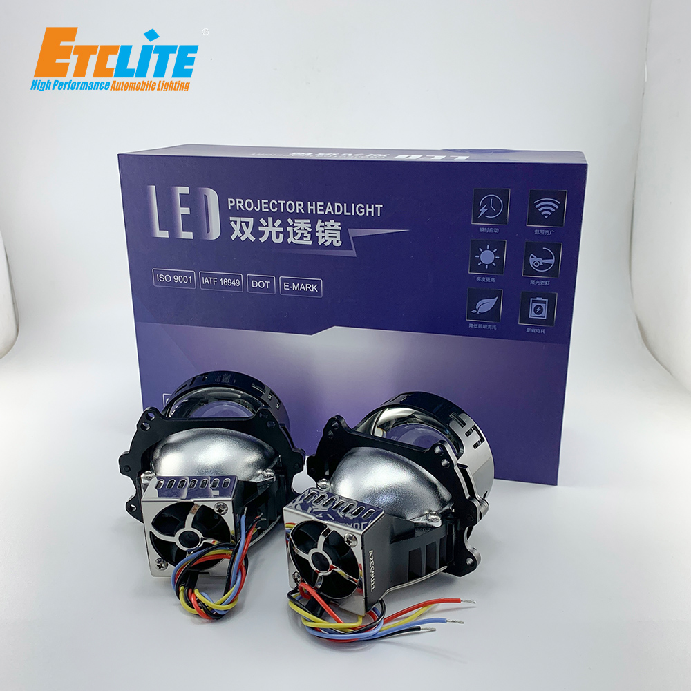 3 Inch Profile Bi Led Projector ODM Available For Universal Car