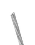 190LBS Breaking Strength 7x7 Vinyl Coated Steel Aircraft Cable Optimized for