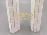 Dovetail Slotted Ceramic Liner Ceramic Tile Sheets Customize Ceramic Wear Liners