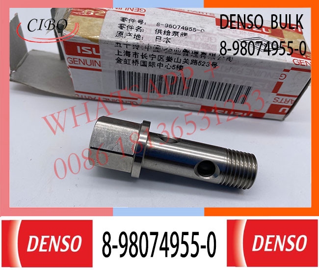 8-98074955-0 Genuine 4HK1 6HK1 Isuzu Engine Parts Feed Pump Valve 898074-9550 294000-0039 8-98055289-0
