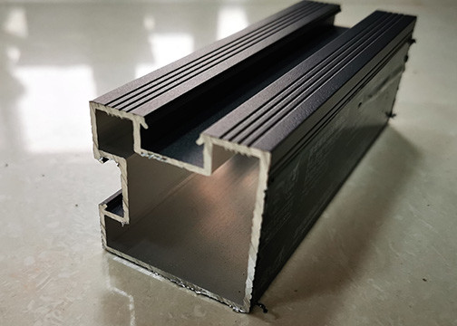 2.0mm Balcony Aluminum Stair Railing Powder Coated Surface