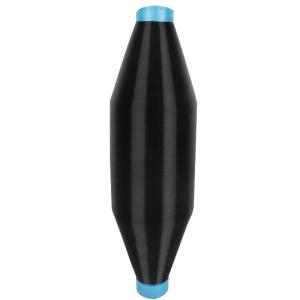 China 30D 0.06mm Nylon Monofilament Yarn Black Color Invisible Embroidery Thread factory