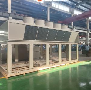 China Large Cooling Capacity Cold Room Condenser Customizable V Wave Type Fin factory