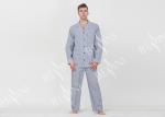 Trendy Breathable Mens Winter Sleepwear , Mens Extra Warm Pyjamas Anti Shrink