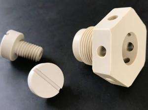 China SGS ROHS PEEK CNC Machining Components factory