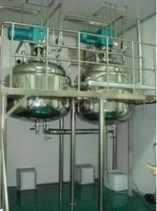 China 7.5kw Softgel / Paintball Gelatin Melting Tank With Water Bath Heated factory
