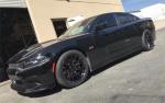 Fits 20" 9.5" 10.5" Hellcat Wheels Rims Gloss Black Challenger Charger RWD 5x115