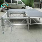 Folding outdoor event concert dance aluminum stage platform,Adjustable Height