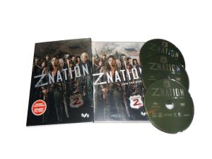 China Hot sale tv-series dvd boxset Z nation Season 2 3DVD Video Region free factory