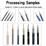 YH-8023D Precision Coaxial Cable Wire Peeling Machine Stripping Machine Jumper