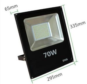 China 70W flood light led outdoor lighting IP66 warm white high lumen slim aluminum housing factory