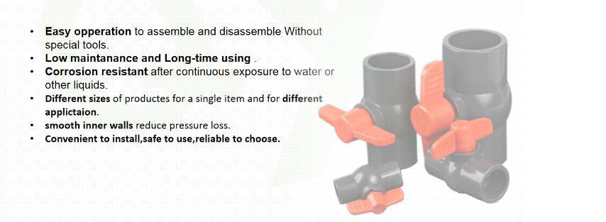 High Quaility Octagonal Ball Valve with Butterfly Handle