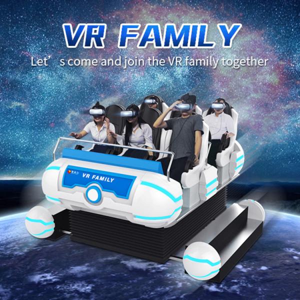 Small Business Ideas Equipment 6 Seats Family 9d Virtual Reality Cinema Machine Simulator