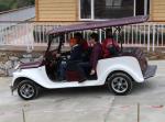 4 Seats Electric Vintage Cars With Powerful Motor Classic Tour Car Old Style