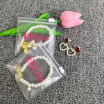 Resealable Transparent Plastic Bags for Jewelry and Multipurpose Storage